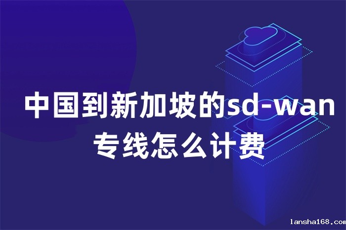 中国到新加坡的sd-wan专线怎么计费