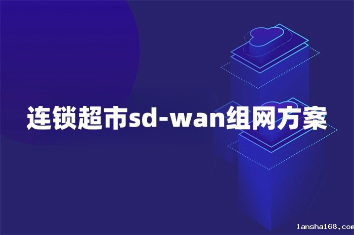 连锁超市sd-wan组网方案