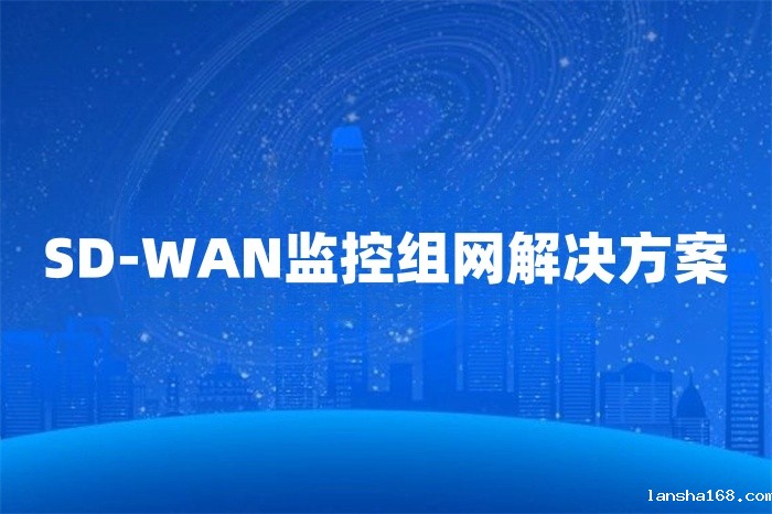 SD-WAN监控组网解决方案 SD-WAN监控组网解决方案