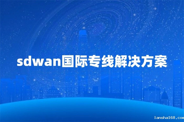 SD-WAN国际互联网专线 SD-WAN国际互联网专线