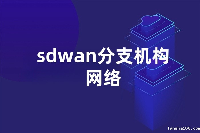 sdwan分支机构网络 sdwan分支机构网络