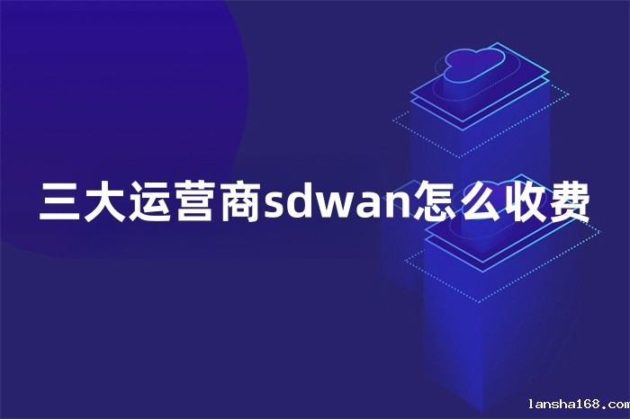 三大运营商sdwan怎么收费 三大运营商sdwan怎么收费