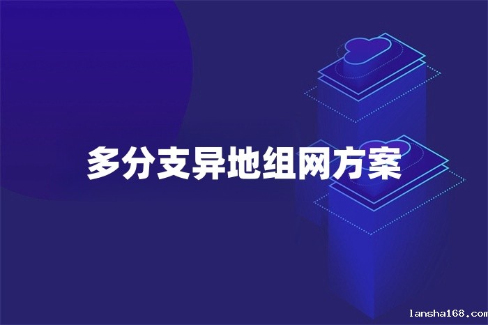 多分支异地组网方案 多分支异地组网方案