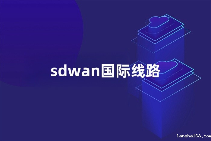 sdwan国际线路 sdwan国际线路