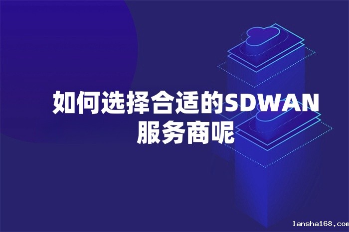 如何选择合适的SD-WAN服务商呢